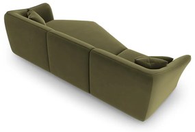 Zielony aksamitny narożnik Tokyo – Cosmopolitan Design