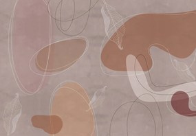 Fototapeta - Abstrakcyjne pociągnięcia (196x136 cm)