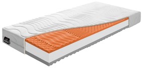 Twardy/średnio twardy piankowy materac dwustronny 100x200 cm Dreamy Balance – BENAB