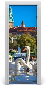 Fototapeta samoprzylepna na drzwi Kraków Polska