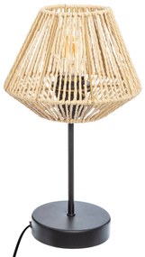 Lampa stołowa JILY, wys. 34 cm, z papierowym kloszem