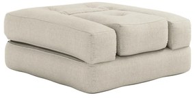 Rozkładany fotel z lnianym obiciem Karup Design Cube Linen