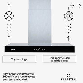 Klarstein SmartEdge 90 okap kuchenny