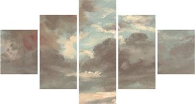 Obraz - John Constable, Cloud Study Stormy Sunset, reprodukcje (125x70 cm)