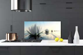 Panel Szklany Lilie Wodne w Cichym Stawie