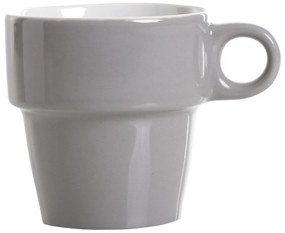 Zestaw 6 kolorowych filiżanek do cappuccino + metalowy stojak