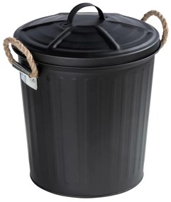 WENKO 24022100 - Kosz GARA 24x28,5 cm czarny