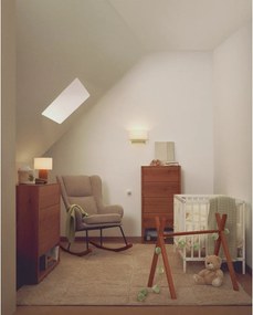 Musztardowo-biała lampka dziecięca Bianella – Kave Home