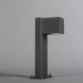 Inteligentna lampa podłogowa zewnętrzna antracytowa 30 cm IP44 z WiFi GU10 - Baleno