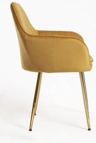Eleganckie zote krzeso