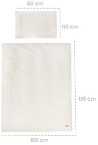 Pościel dziecięca do łóżeczka 100x135 cm Seashells – Roba
