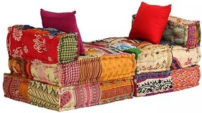 Sofa patchworkowa 3-osobowa G0-A41