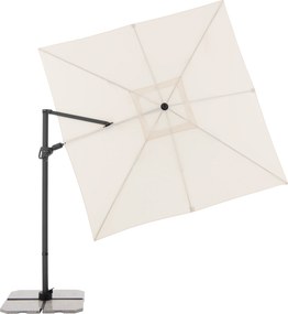 DERBY DX 280 x 280 cm – parasol ogrodowy z boczną nogą - Towar z drobną wadą (S332)