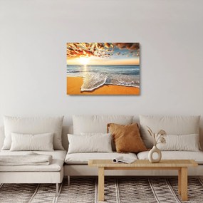 Obraz na szkle - Wschód słońca (70x50 cm)