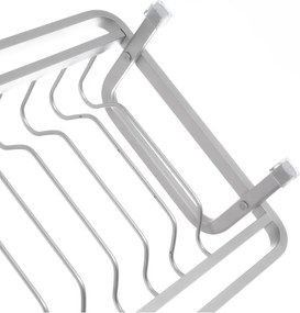 Czarno-biały metalowy ociekacz 41,5x17 cm Deluxe – Orion