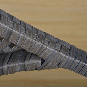 Outsunny Komplet wypoczynkowy z technorattanu, 10-częściowy Komplet stolik z krzesłami, zestaw ogrodowy, zestaw wypoczynkowy, zestaw mebli ogrodowych