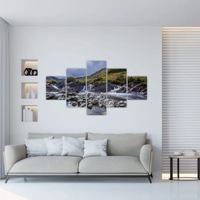 Obraz płynącej wody (125x70 cm)