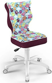 Krzesło z motywem dziecięcym Petit White rozmiar 4 (133-159 cm)