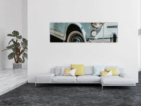 Obraz - Fiat retro samochód (170x50 cm)