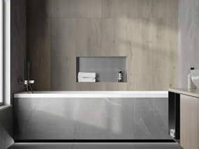 Mexen X-Wall-NR półka wnękowa bez kołnierza 60 x 30 cm, inox - 1911603010