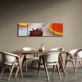 Obraz cynamonu na łyżce (170x50 cm)