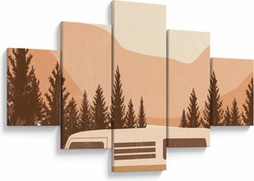 Obraz - Vintage van N⁰2 (125x70 cm)