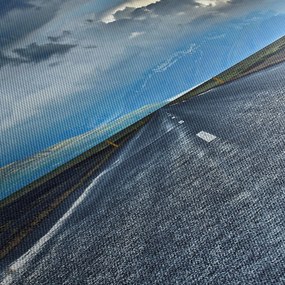 Obraz drogi podczas burzy (170x50 cm)