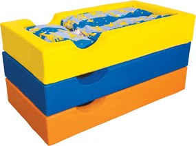 Piankowe łóżeczko do leżakowania z materacem Sleepy