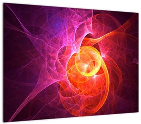 Obraz na szkle - nowoczesny abstrakcyjny obraz (70x50 cm)
