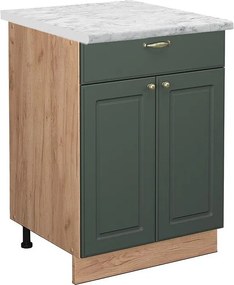 Szafka dolna do kuchni green gold country 60x60x82 fame-line