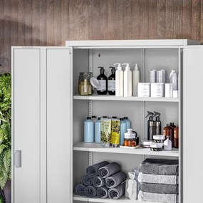 Szafa JAN Compact 1750 x 800 x 400 mm, szara