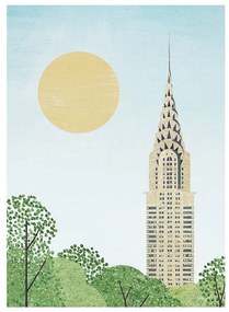 Plakat 30x40 cm Chrysler Building – Travelposter