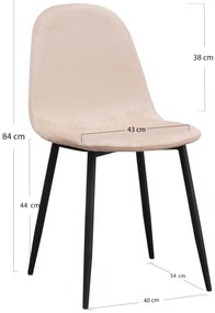 Krzeso Teok z czarnego aksamitu