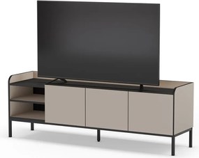 Kremowa szafka pod TV 160x55x42 cm Adara – Marckeric