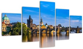 Obraz Mostu Karola (125x70 cm)