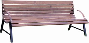 Drewniana ławka tarasowa 120 cm L3-S19