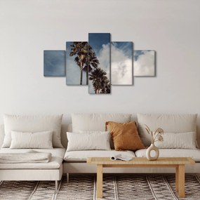 Obraz - Palmowy dramat (125x70 cm)