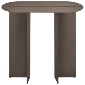 Brązowa stalowa konsola 35x80 cm Oru – Blomus