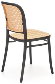 Krzesło K-483 naturalne/czarne HALMAR