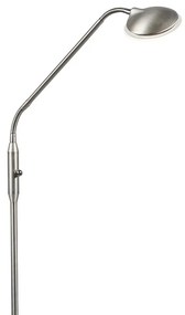 Nowoczesna stalowa lampa podłogowa z diodą LED - Eva