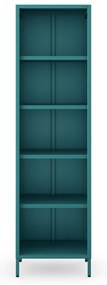 Regał na książki MARIO, 500 x 1800 x 350 mm, Modern: morski