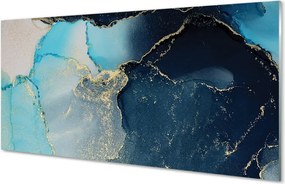 Szkło do Kuchni na Ścianę Nowoczesny Marmur Abstrakcyjny