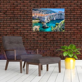 Obraz na szkle - Dubrownik (70x50 cm)