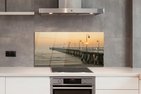 Panel szklany do Kuchni Klasyczne Molo w Gdańsku