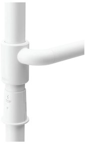 Biały stalowy panel dzielący na zasłony Anywhere – Umbra