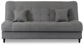 Sofa z Funkcją Spania NEPAL Wersalka Rozkładana Dwuosobowa Szara Nowoczesna do Salonu
