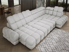 Narożnik TOLLO XL Prawostronny Elektryczna regulacja Tkanina SOLAR 03 WERSAL