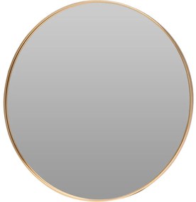 Lustro okrągłe złote, Ø 40 cm