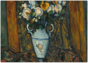 Obraz - Paul Cézanne, Vase of Flowers, reprodukcje (70x50 cm)