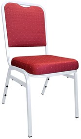 Krzesło Marco tkanina Dot bankietowe konferencyjne stelaż metalowy